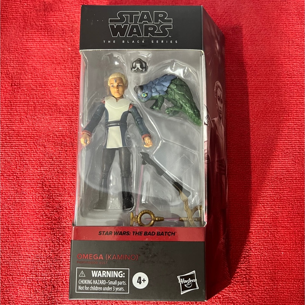 Star Wars Black Series Omega Kamino Bad Batch Figure W/ Case